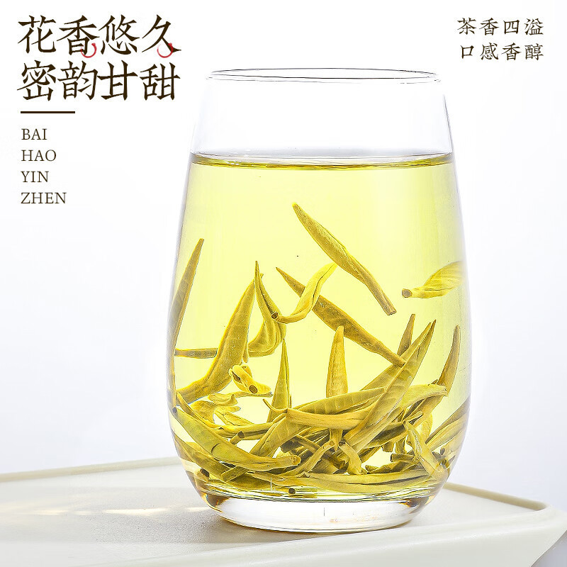 Trà Bạch Hào Ngân Châm Fude White Tea – Trà trắng cao cấp hộp thiếc 125 gam